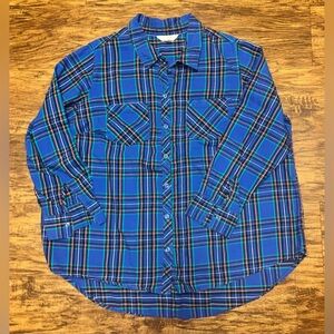 Terra & Sky Flannel Size 1X